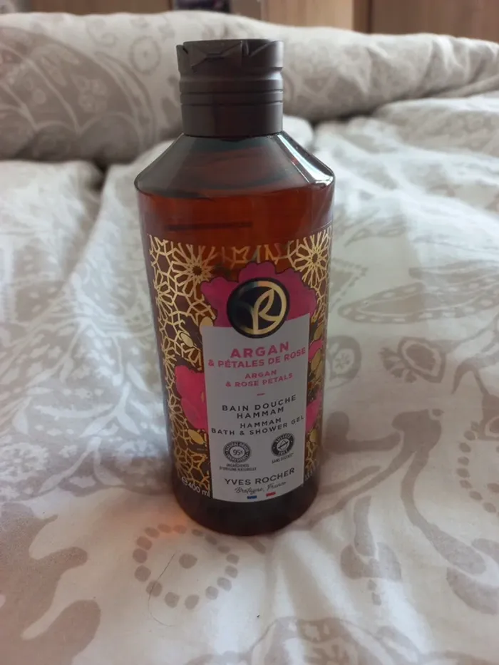 Bain douche Hammam argan et pétales de rose neuf - photo numéro 3