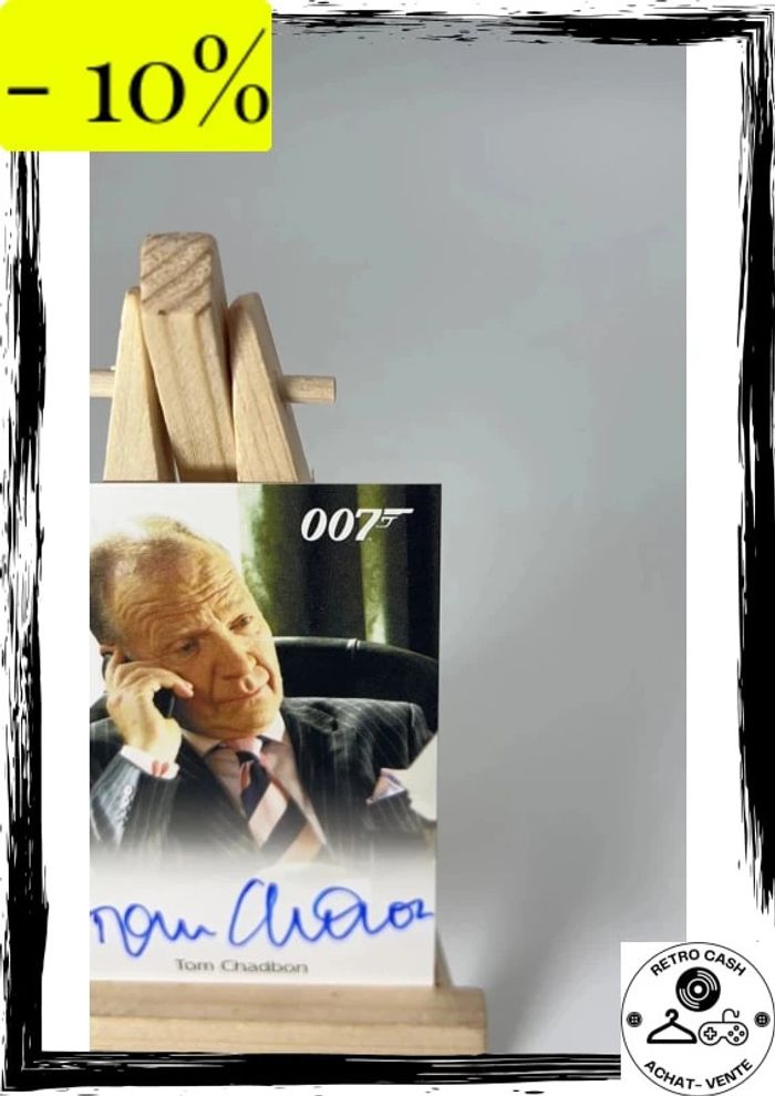 James Bond 2017 Final Edition - Tom Chadbon - Courtier en valeurs mobilières -  Stockbroker - photo numéro 3