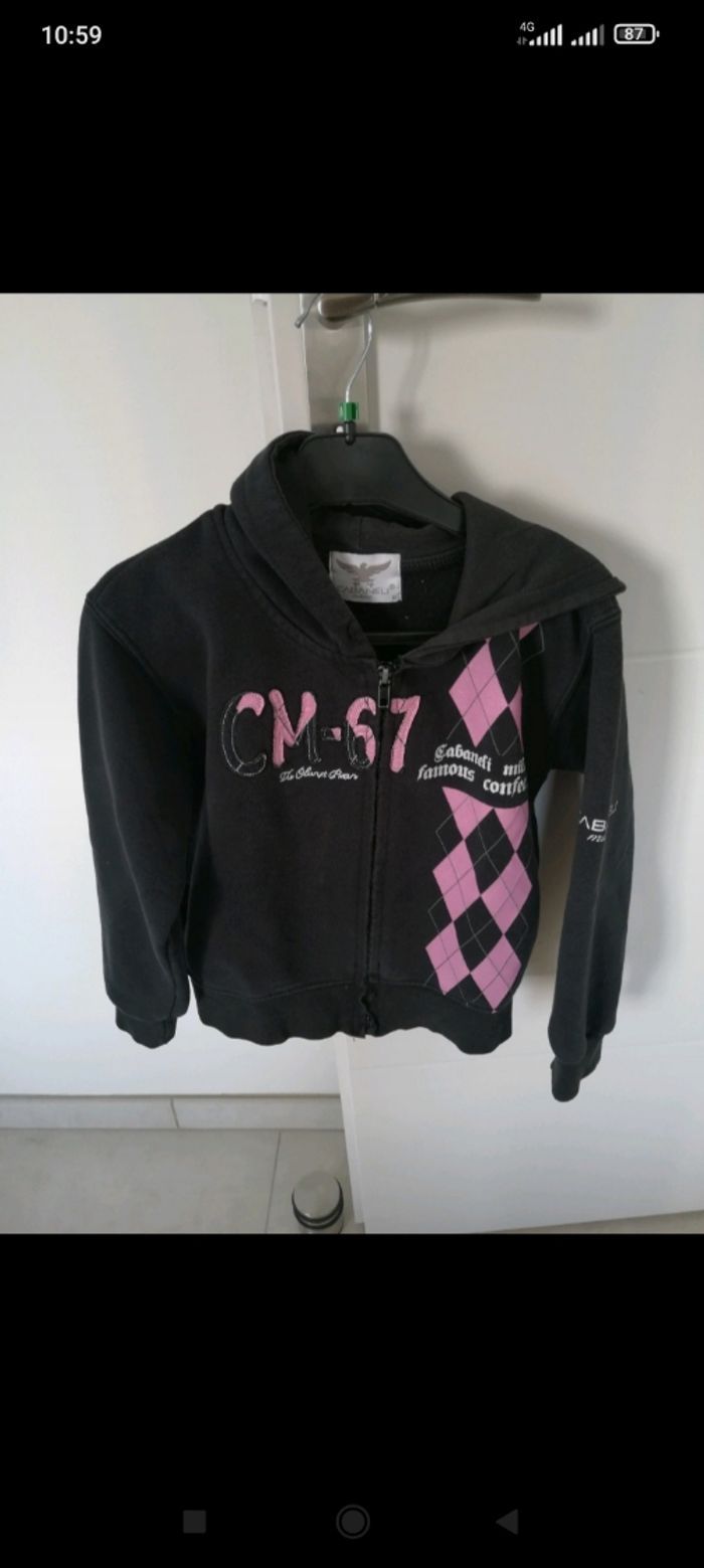 Veste a capuche 6 ans