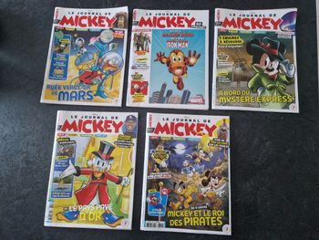 Lot de 5 magazines - Le journal de Mickey - 2026