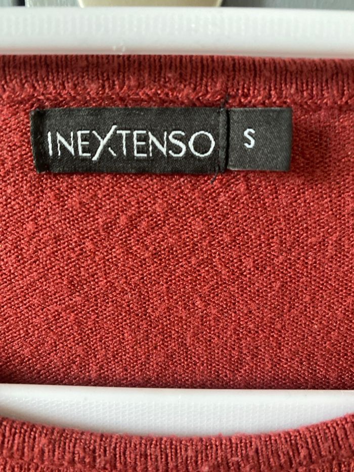 Pull rouge à manches longues - photo numéro 2