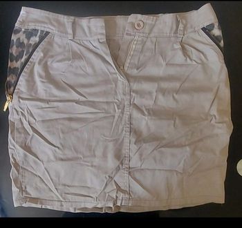 Jupe beige