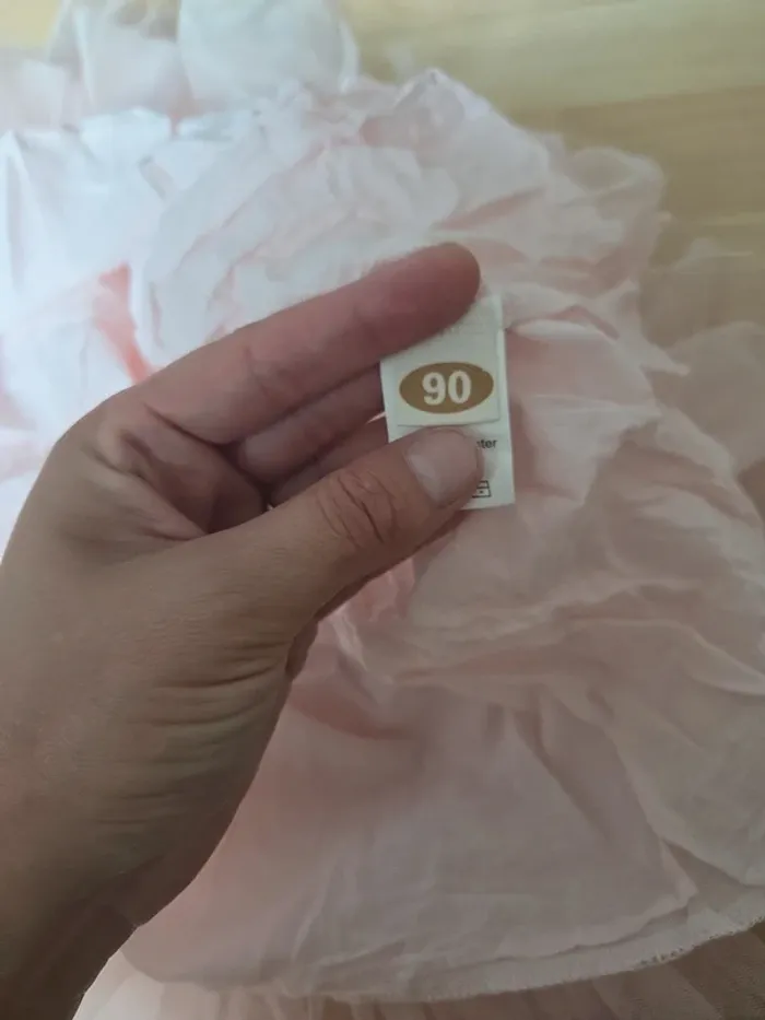 Robe 2ans fille blanc et rose - photo numéro 4