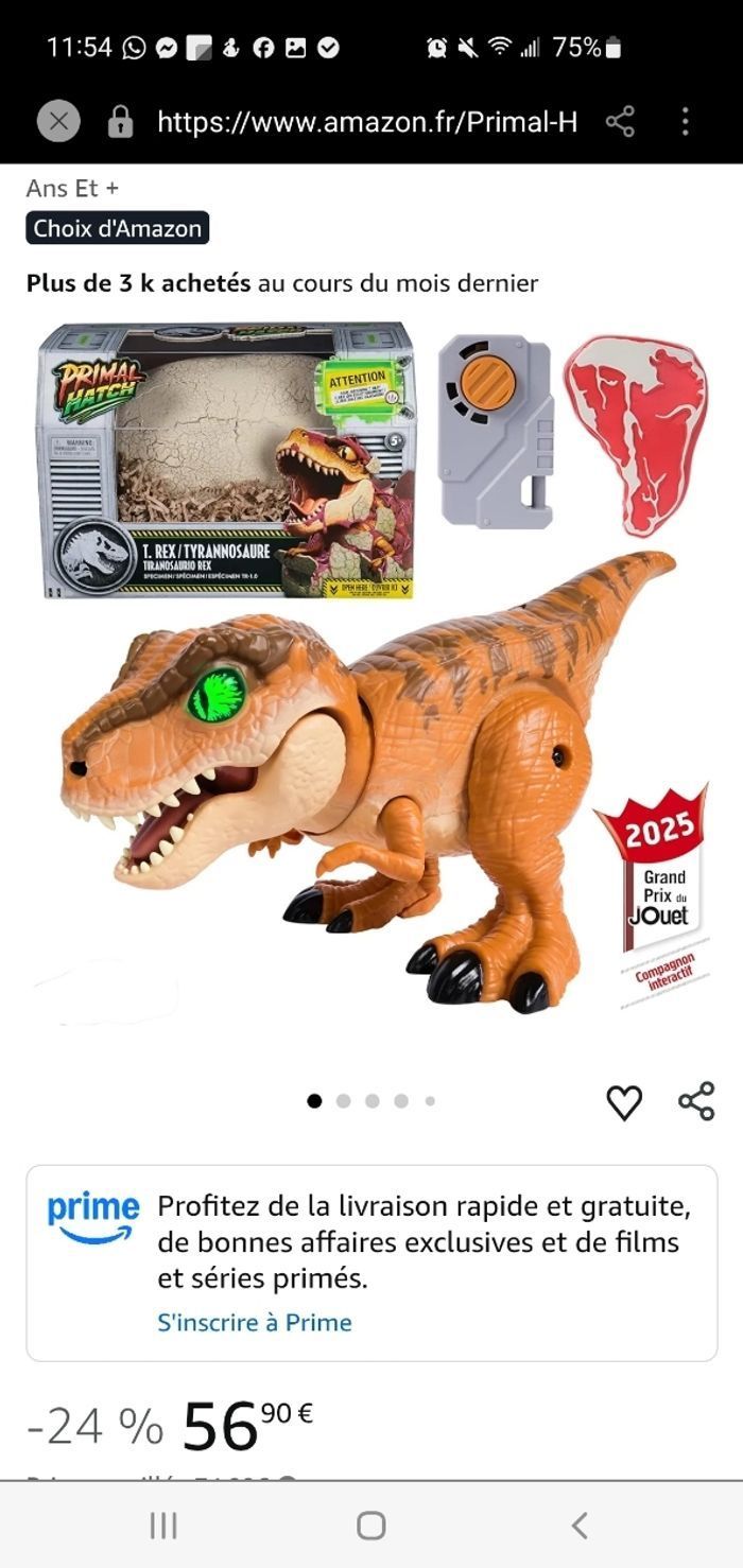 Primal Hatch Œufs de Dinosaures interactif à faire Éclore. - photo numéro 3