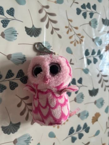 Peluche porte clé chouette