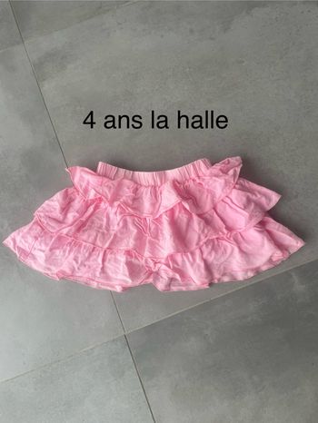 Jupe rose 4 ans la halle