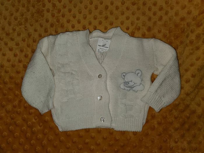 Ensemble salopette gilet et short taille 6 mois - photo numéro 4