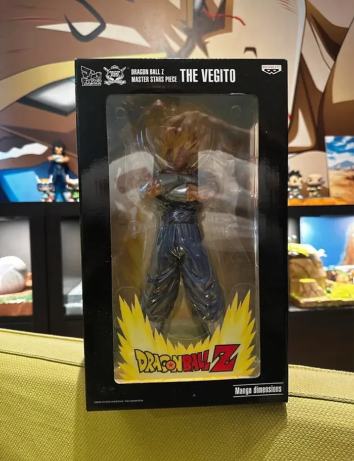 Figurine de collection Dragon Ball Z – Master Stars Piece Super Saiyan Vegetto (Manga Dimensions) - photo numéro 2