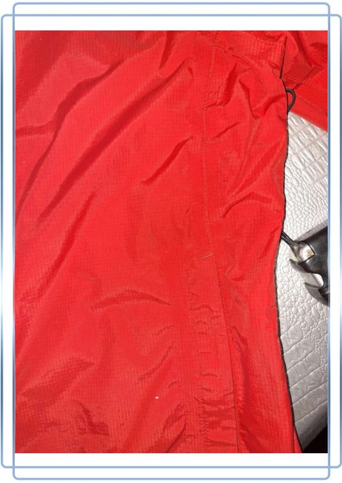 Veste à capuche zippée the north face femme hyvent rouge - taille L - photo numéro 14