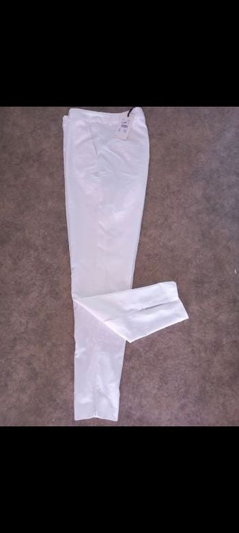 Pantalon blanc chic