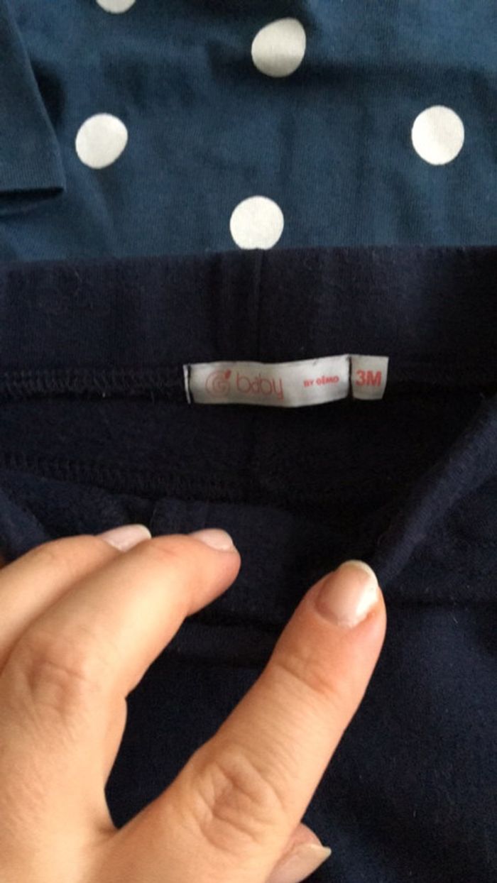 Ensemble bebe fille gemo tex baby - photo numéro 3