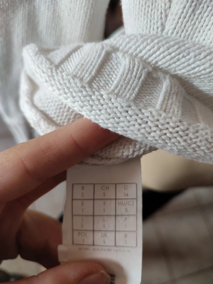 Pull blanc femme - photo numéro 3