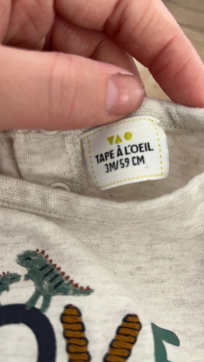 T-shirt ml tape à l’œil - photo numéro 3