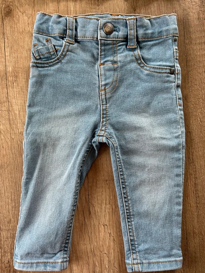 Ensemble jean t short manches longues 9 mois - photo numéro 2