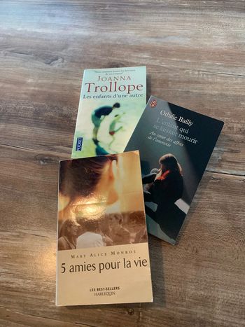 Lot de 3 livres