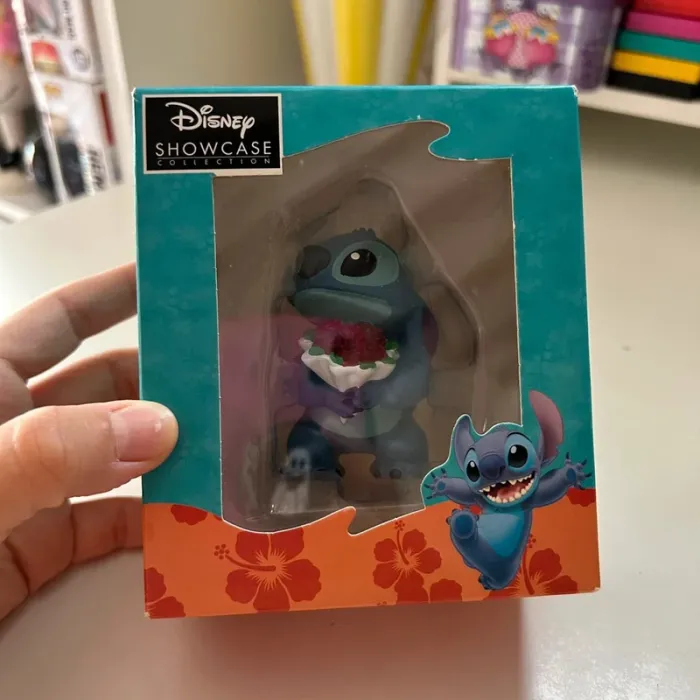 Figurine disney stitch showcase collection fleurs - photo numéro 2