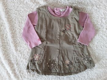 Ensemble robe + t-shirt 6 mois