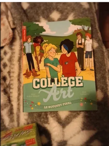 Mes premiers romans Collège Art tome 6 le bouquet final