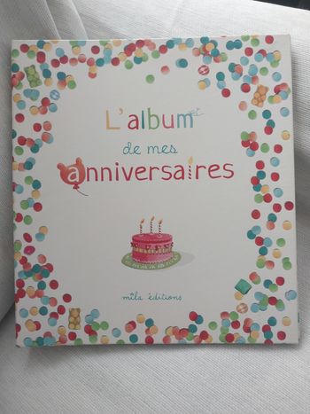 album souvenirs anniversaires enfant livre mémoire anniversaire bébé activité créative mila éditions