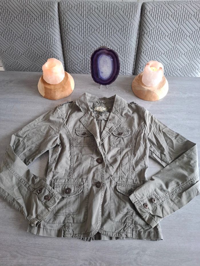 Veste blazer kaki 38