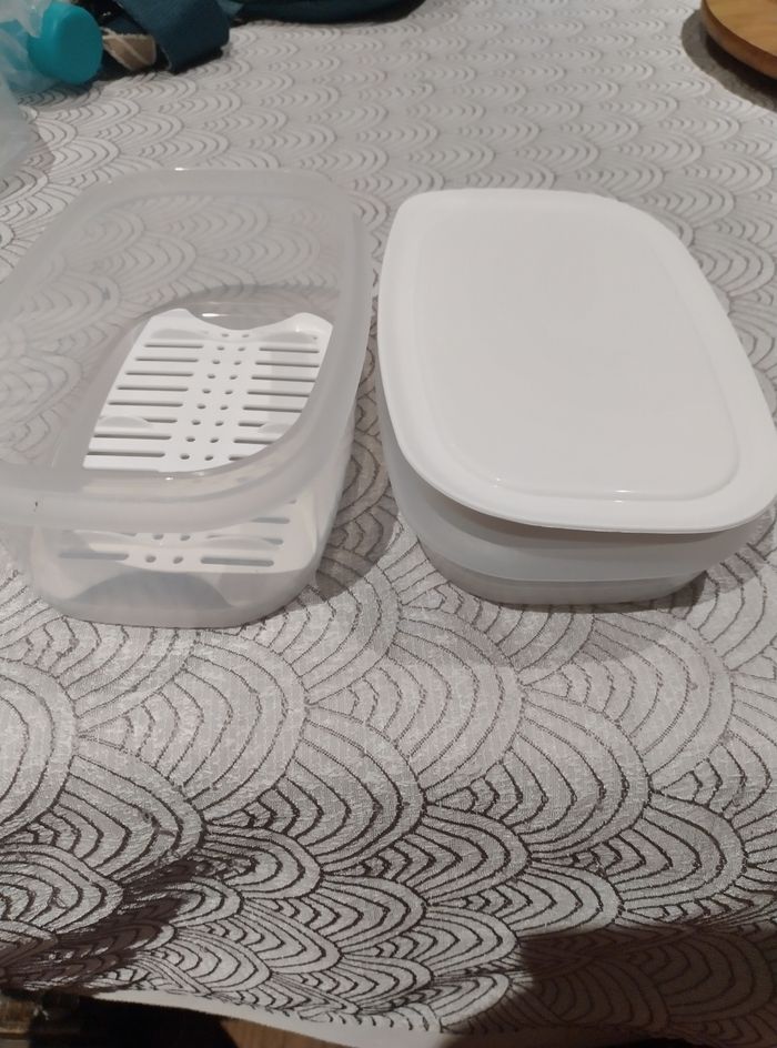 1/2 set empilo frais Tupperware - photo numéro 2