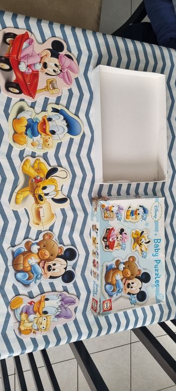 Puzzle disney, educa 18 mois