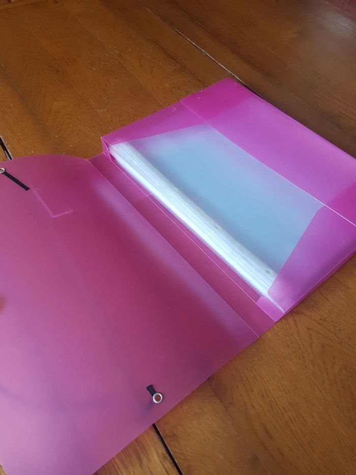 Pochette plastiques