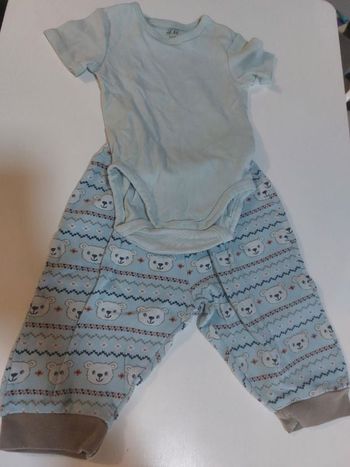 Ensemble body MC/pantalon