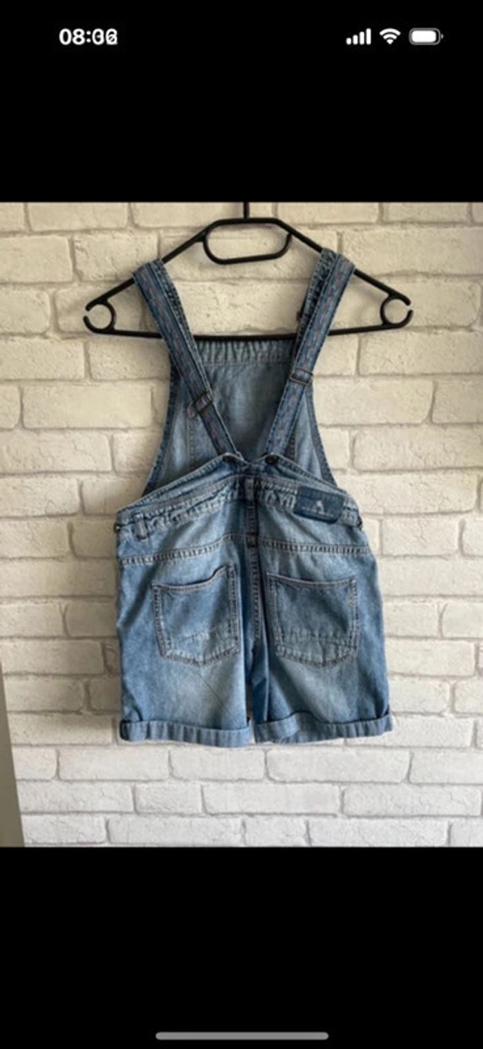 Salopette short scotch r’belle taille 10 ans - photo numéro 2