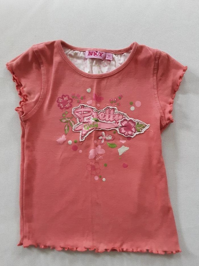 T shirt manches courtes corail - photo numéro 2