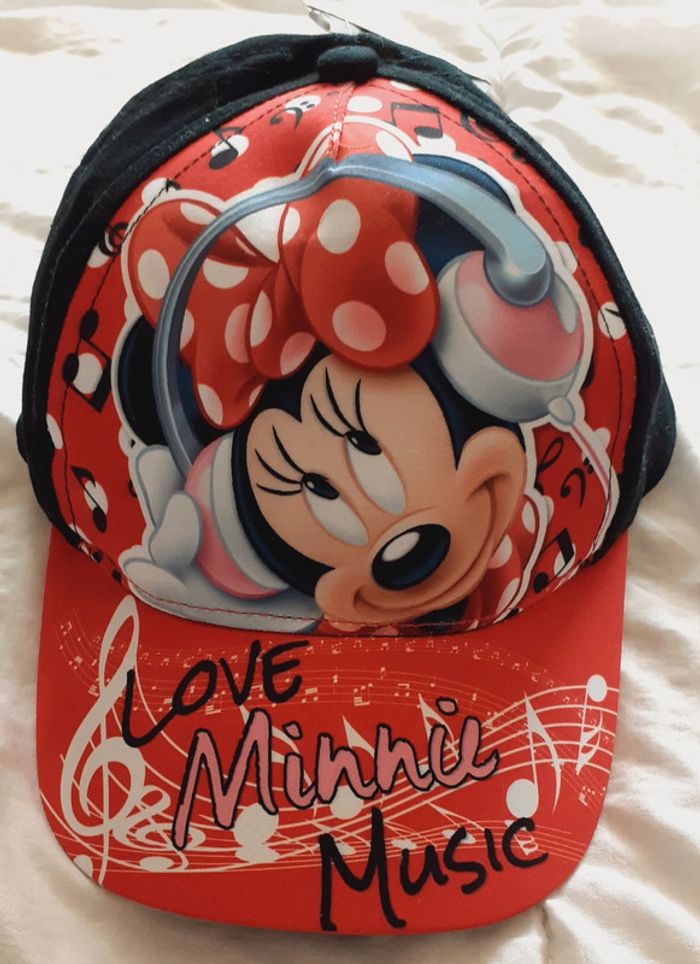 Casquette fille neuve 54 cm 5-8 ans / Minnie - Disney
