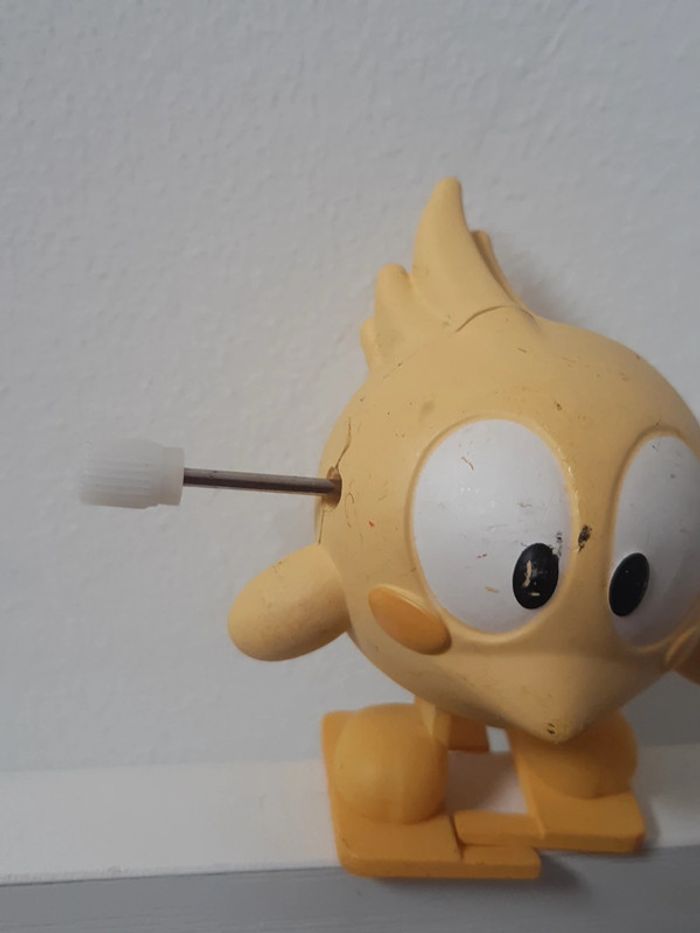 Figurine L'oiseau tofu jaune - photo numéro 3