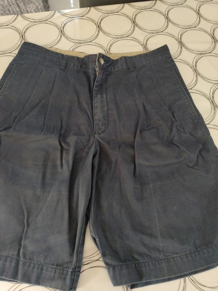 Short chino bleu marine 42 excellent état - photo numéro 2