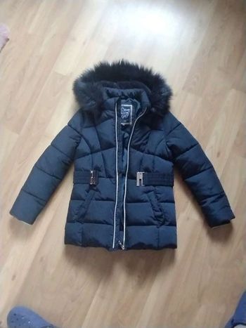 Veste D'Hiver Fille Bleu 140 Taille