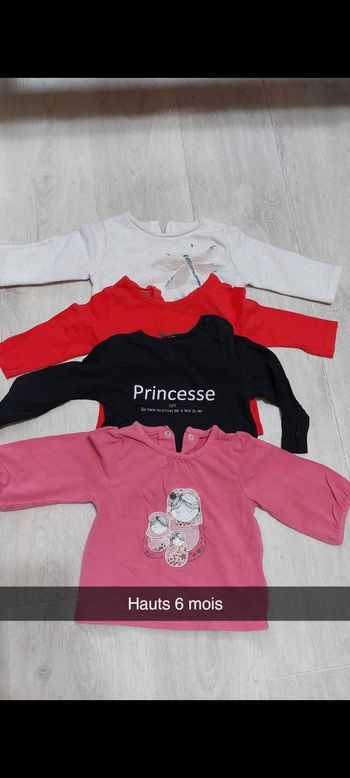 Lots sous pull 6mois