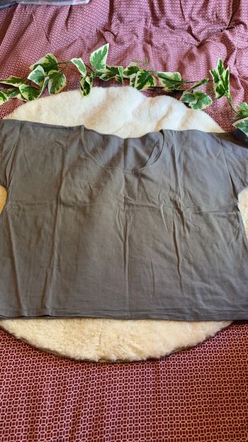 Tee shirt court oversize