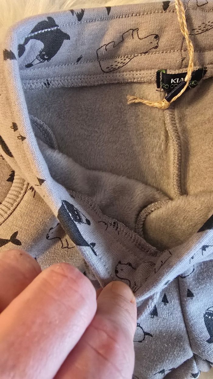 (Neufs non portés) 🏷🏷😍🥰💙SUPERBE ensemble sweat et pantalon molleton et polaire 12 mois garçon 🥰😍💙 - photo numéro 7