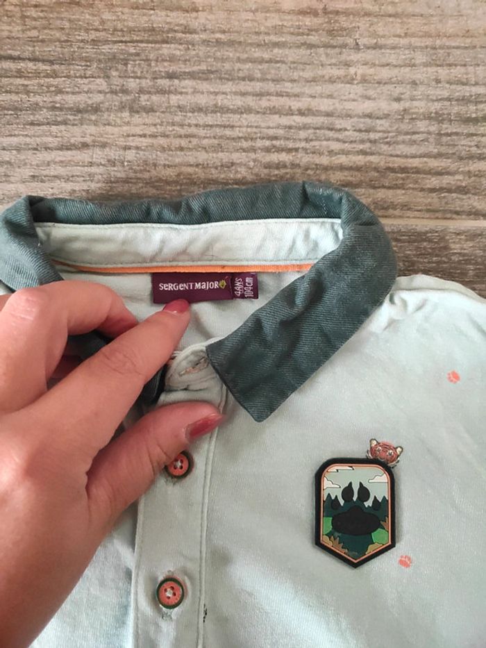 Polo manches longues 4ans - photo numéro 3