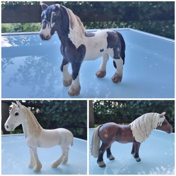 Lot de 3 Chevaux Scheich