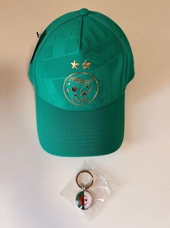 Casquette verte réglable – Adulte 