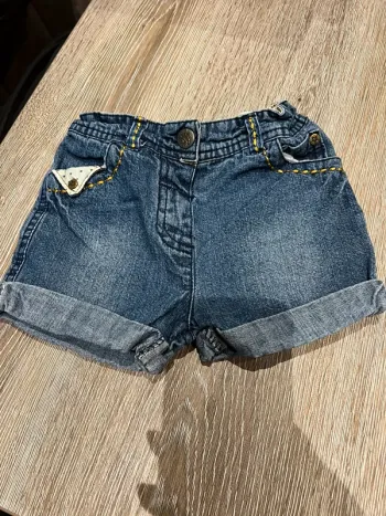 Short en jean
