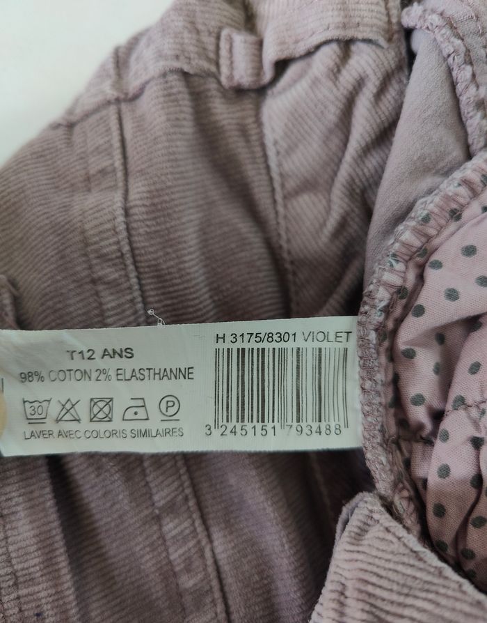 Pantalon jean velours - photo numéro 4