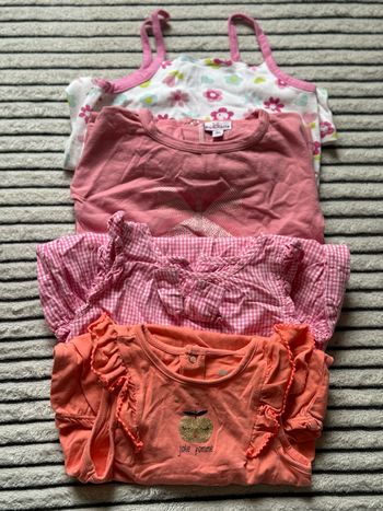 Lot de bodies été 9 mois