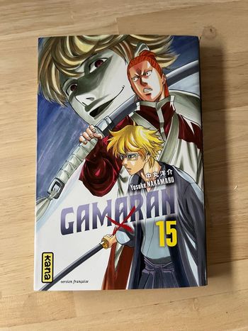 Manga Gamaran Tome 15 – Yosuke Nakamaru – Très Bon État