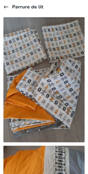 Housse de couette et taille d oreiller 