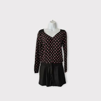 combi short Naf Naf noir taille 34