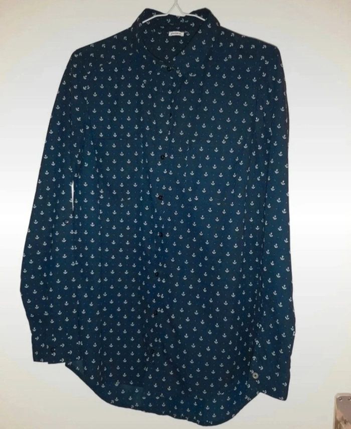 Chemise avec ancres