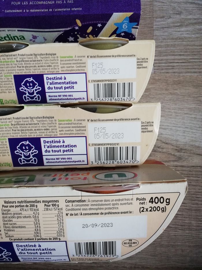 Repas bébé 4 /6 mois - photo numéro 3