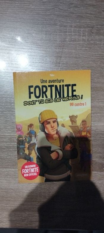 Livre Fortnite dont tu es le héros