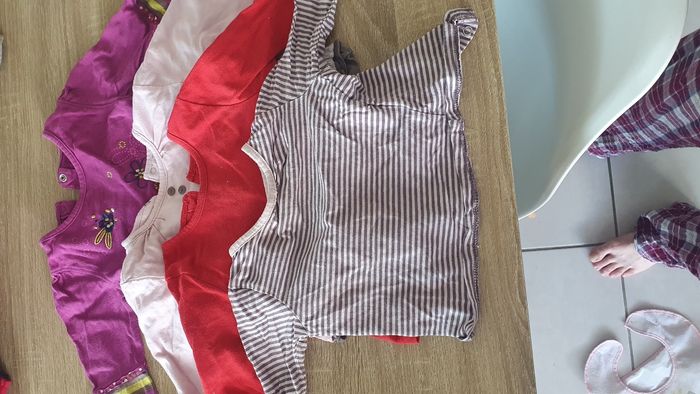 Lot vetement bébé fille 6 mois automne hiver - photo numéro 6